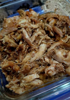 Foto resep Cajun Shreded Chicken - Kids Friendly