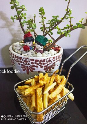 A picture of Crispy Potato fries.