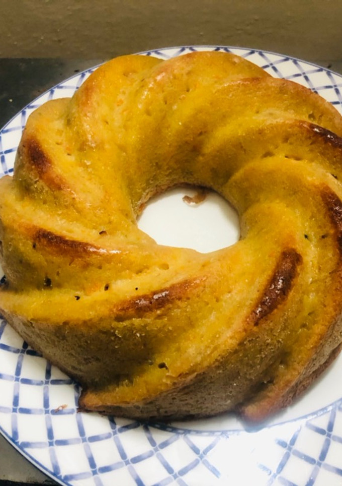 Una foto de Bizcocho de plátano y zanahoria