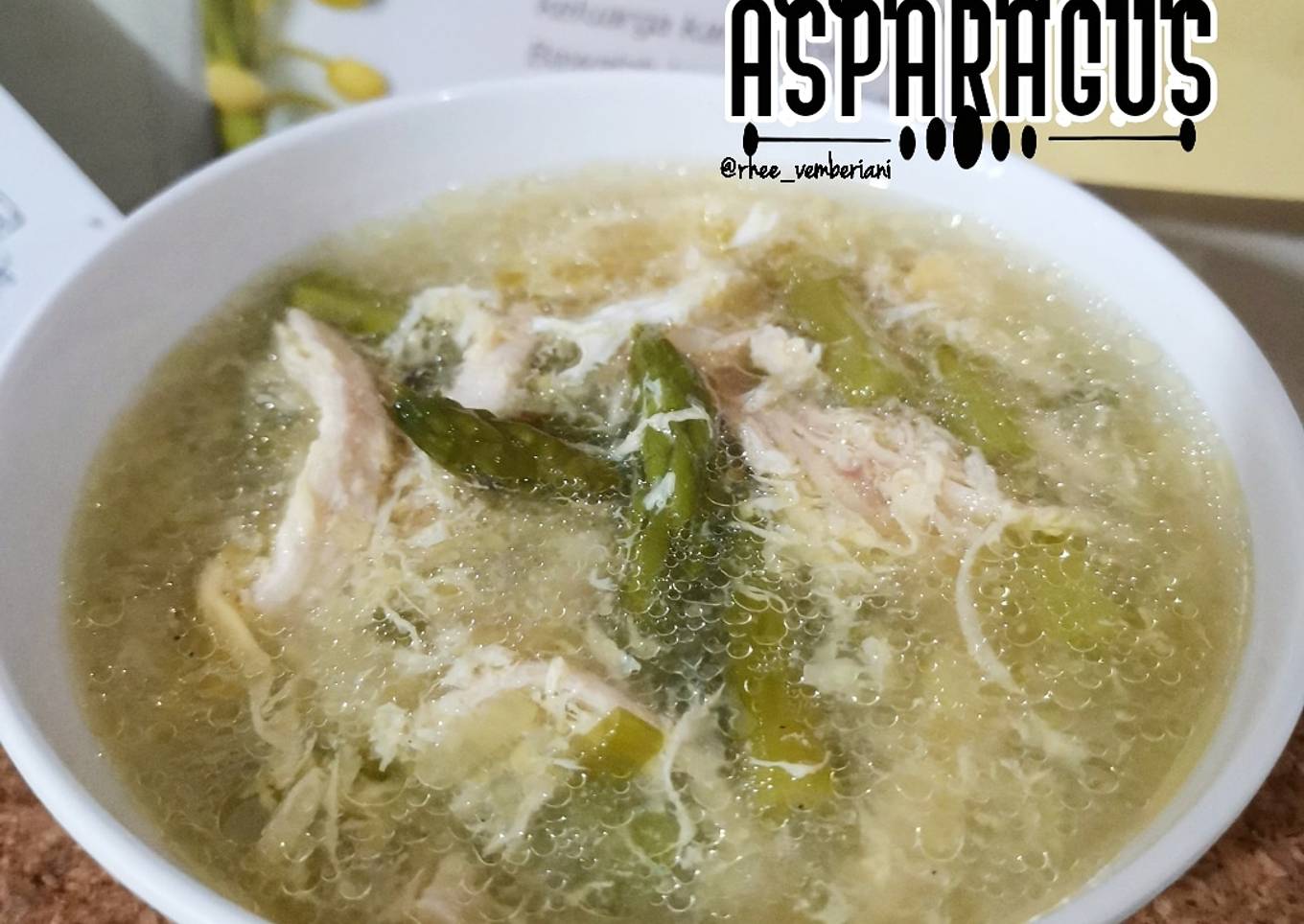 Sup Ayam Asparagus