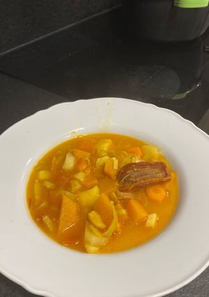 Una foto de Verduras estofadas