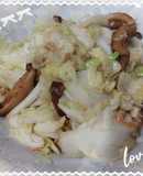 冬菇蝦米炒大香菜