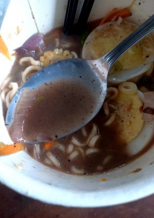 Foto resep Mie Instan Kuah Coklat