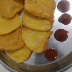 Aloo pakoda A picture of Aloo pakoda.