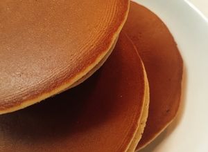 Foto resep Dorayaki isi selai simple tanpa cetakan