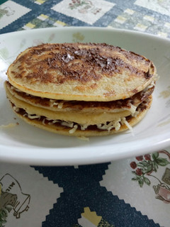 Foto resep Cheesy Nutella Pancake