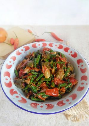 Foto resep Beberuk Kacang & Terong Ungu