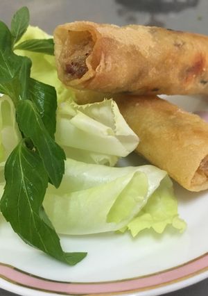 Hình của món Chả ram chay.