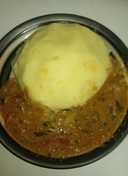 Mashed potatoes with minced meat stew