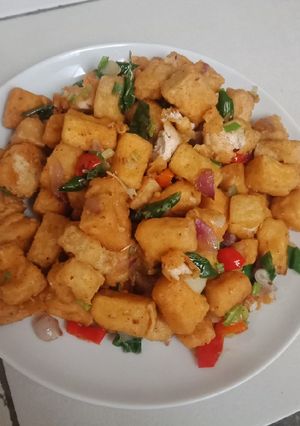 Foto resep Tahu-tahu duit habis ala anak kost