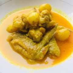 A picture of Kari Ayam Jawa Timur.