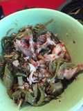 Sauteed Frog Legs with Salted Mustard