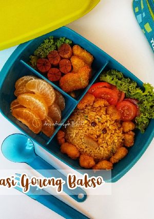 Foto resep Nasi Goreng Bakso