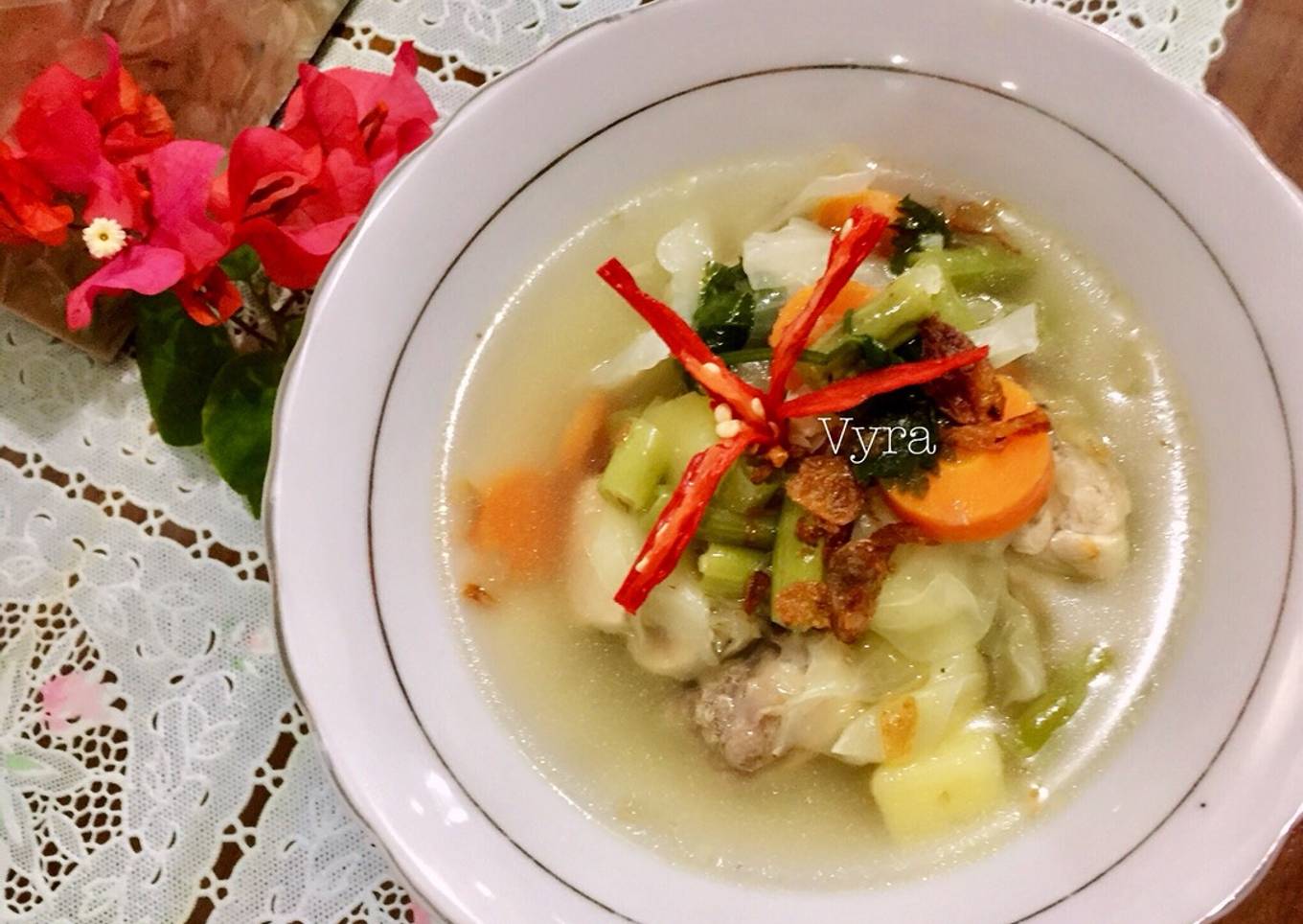 Sop Ayam Bening Simpel