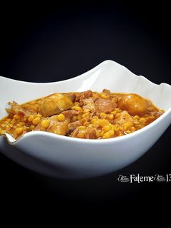 عکسی از دستور خورش قیمه