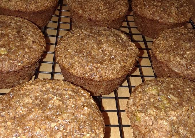 Simple Way to Prepare Any-night-of-the-week Apple Oat Muffins