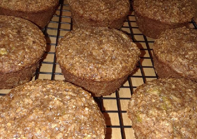 Easy Way to Make Perfect Apple Oat Muffins