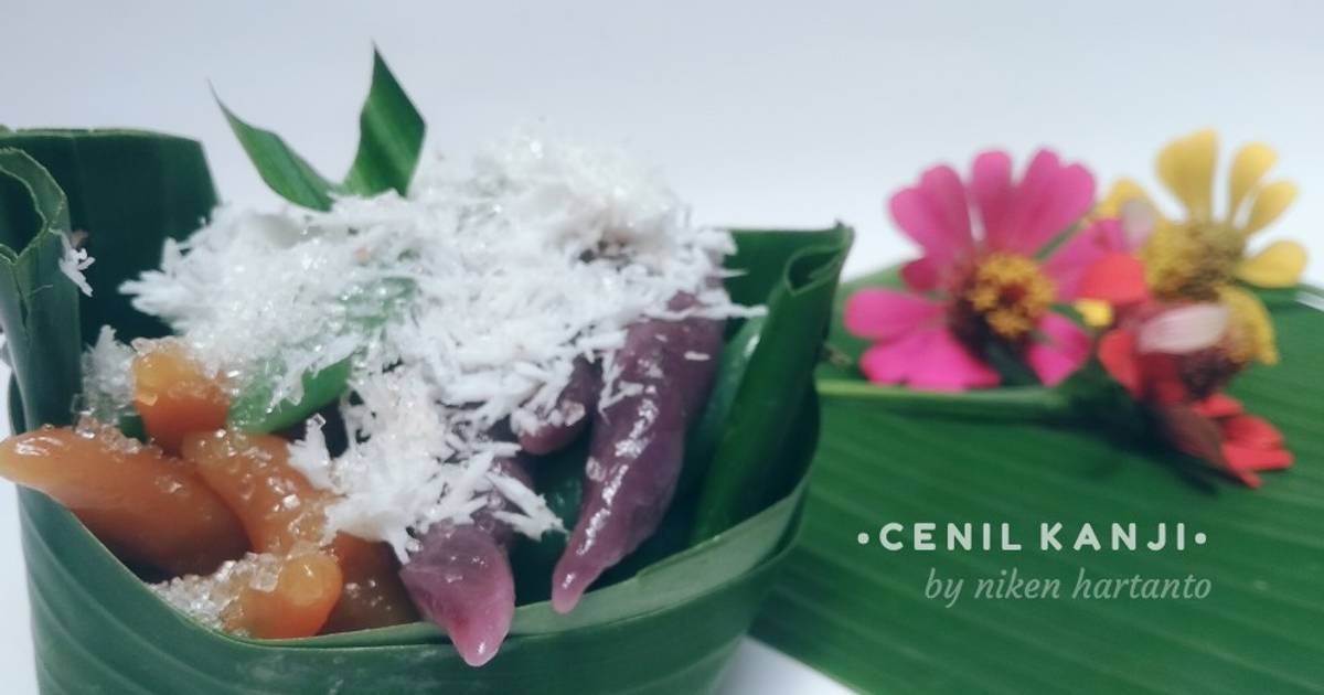 390 resep  cenil kanji enak dan sederhana Cookpad