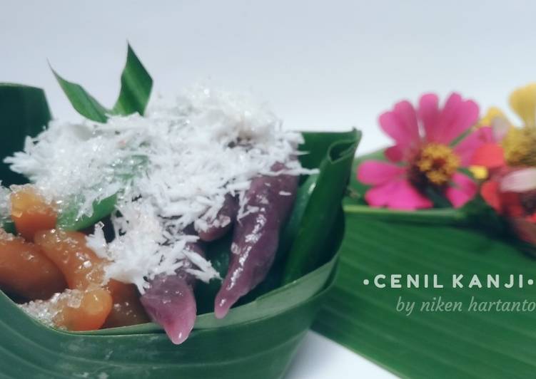 resep cara membuat Cenil kanji