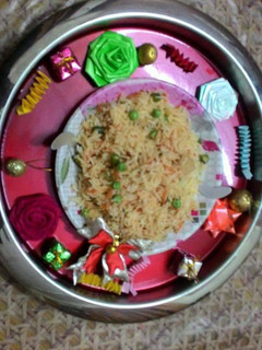 तीन रंग पुलाओ (Tri colour pulao recipe in hindi) रेसिपी मुख्य फोटो