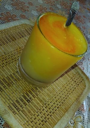 عکسی از دستور آب طالبی زعفرونی