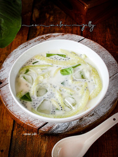 Foto resep Es Melon Jelly