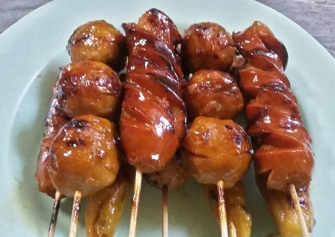 Resep Bakso Sosis Bakar Oleh Noer Ainy Cookpad