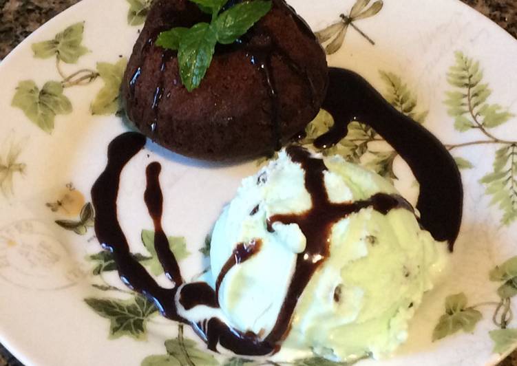 Chocolate y menta -muy fácil