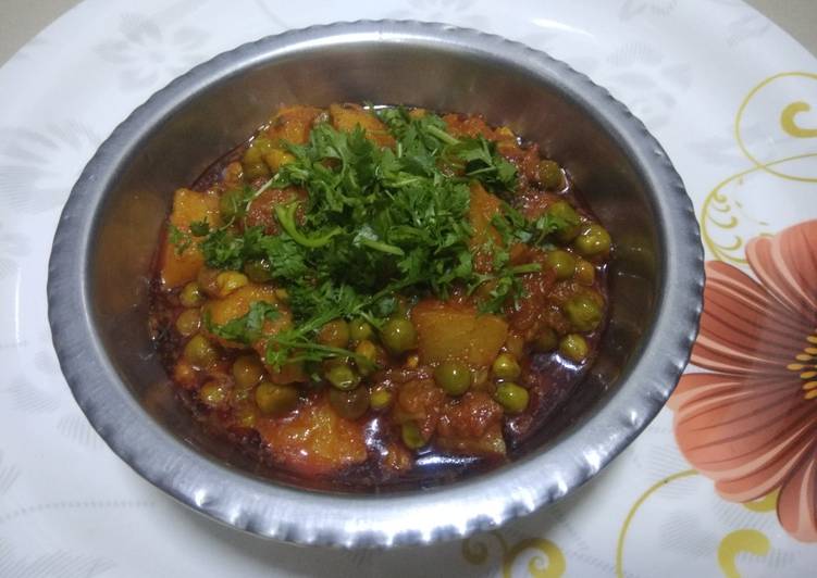 Recipe of Quick Aloo matar