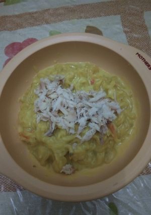 Foto resep Mie Kare Promina with Ikan Kembung mpasi 1th