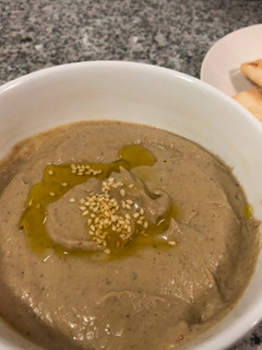 Una foto de Paté de berenjenas o Hummus de berenjenas