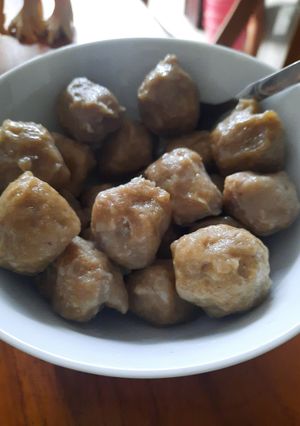 Foto resep Pentol daging sapi