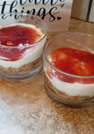 Φωτογραφία της συνταγής Cheesecake με παξιμάδι και πρόβειο γιαούρτι χωρίς ζάχαρη
