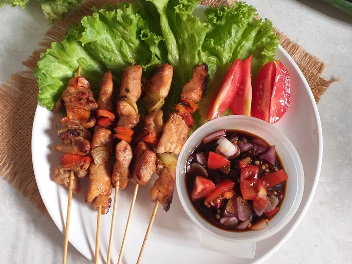 Langkah Gampang Membuat Resep Chicken Yakitori Teflon yang Lezat Sekali Anti Ribet, Lezat
