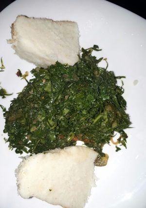 A picture of Ugali sukuma.