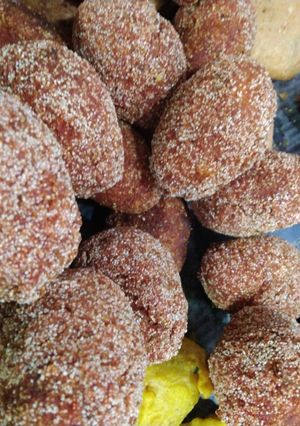 A picture of Veg cutlet.