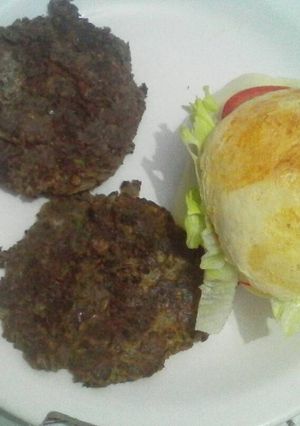 Una foto de Hamburguesa de lentejas🍔🍴