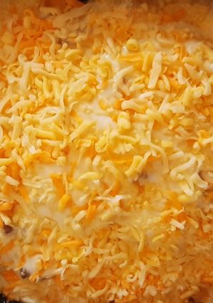 Una foto de Pechugas con bechamel al horno