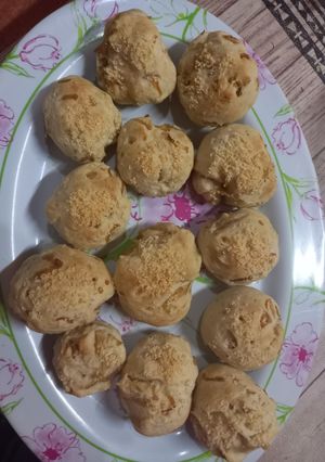 Una foto de Pancitos de cebolla y queso