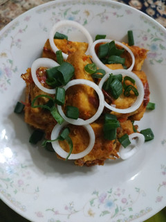 A picture of Baked tofu.