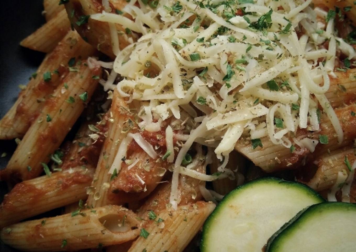 Penne tuna With Marinara sauce