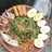 Urap sayuran lengkap dgn lauk ala kampung
