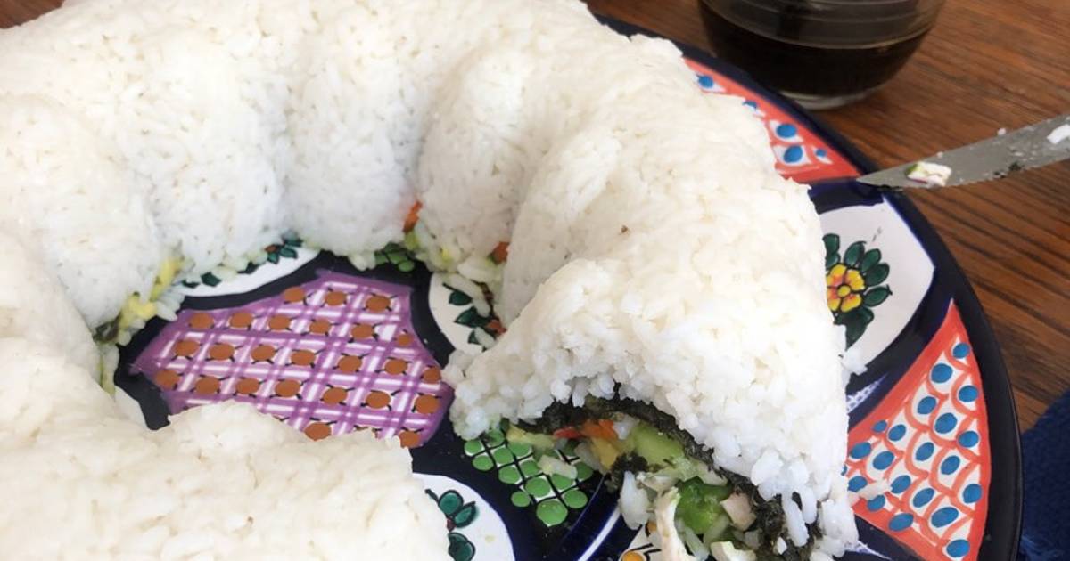 Rosca de sushi Receta de Jimena - Cookpad