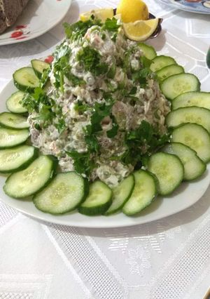 Φωτογραφία της συνταγής Σαλάτα olivie ή όπως λέμε Ρώσικη σαλάτα