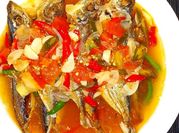Gambar ikan dencis asam manis