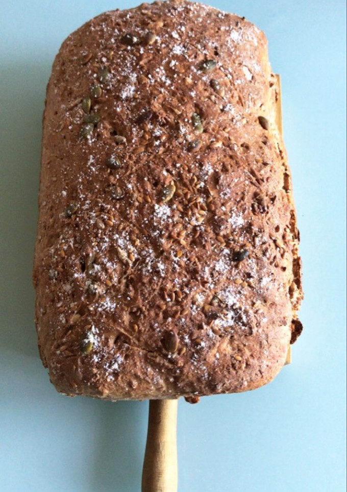 Una foto de Pan de harina de espelta 100% integral