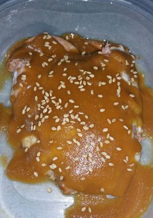 A picture of Easy Asian Salmon with Orange Sweet Glaze.