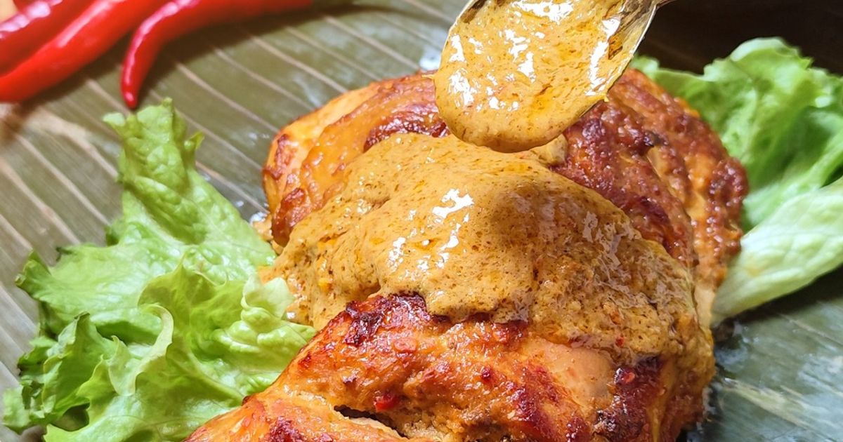 Ayam Percik (Ayam Panggang Bumbu Khas Malaysia)