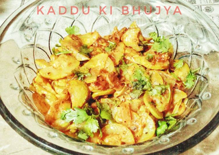 Recipe of Tasty Kaddu ki Bhujya