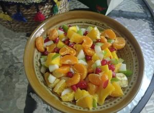 صورة لوصفة سلطه فواكه🤤😍